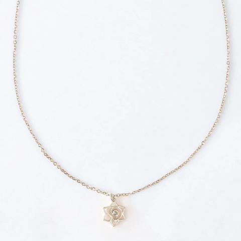 ROSE JUNE BIRTHFLOWER NECKLACE
